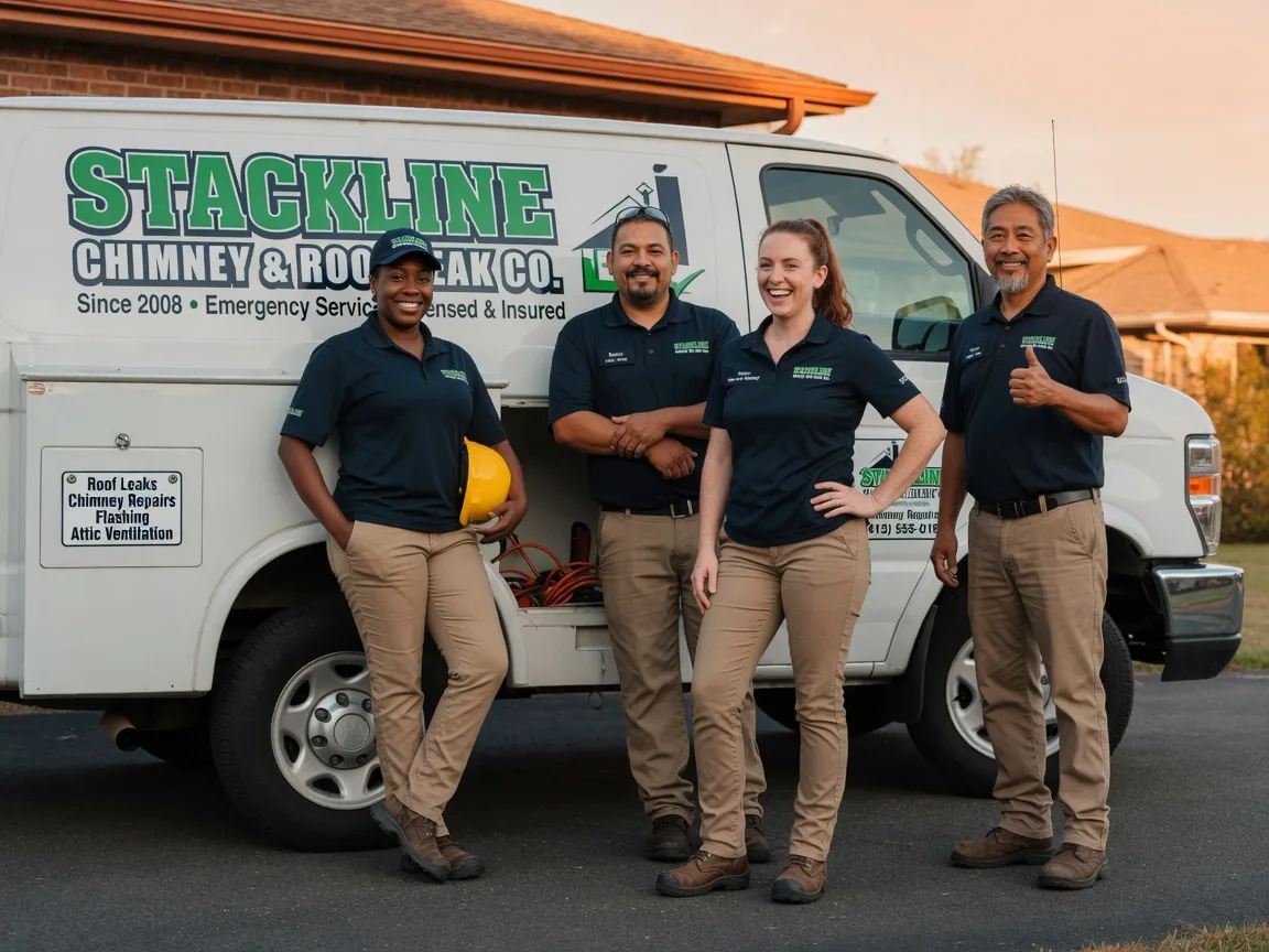 Chimney flashing repair company in Sykesville, PA